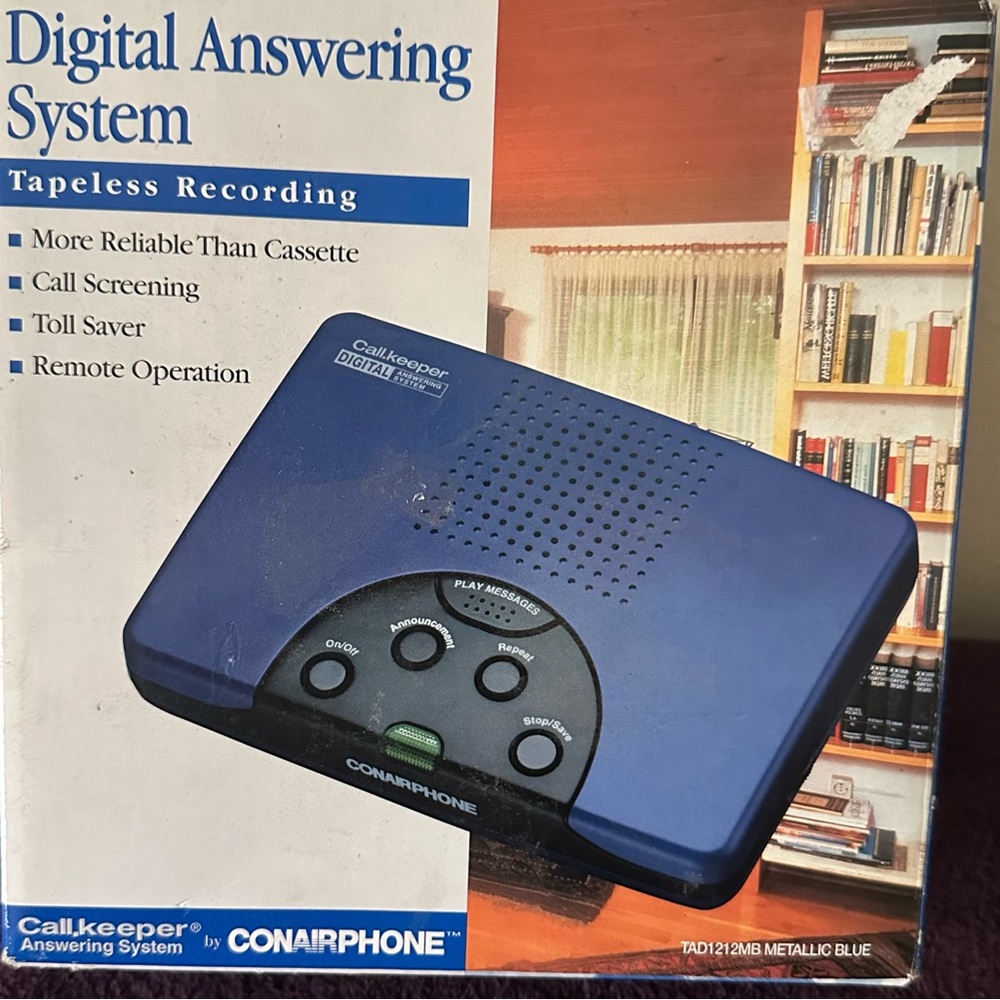Tapeless Recording Digital Answering System New in open box Conairphone